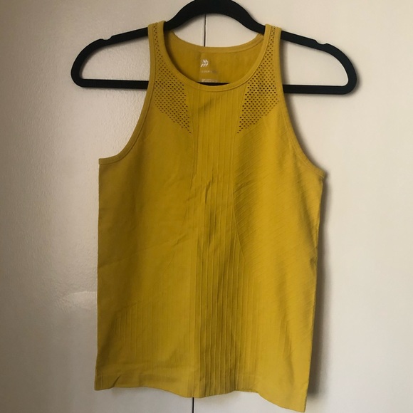 all in motion Tops - ALL IN MOTION YELLOW WORKOUT TOP